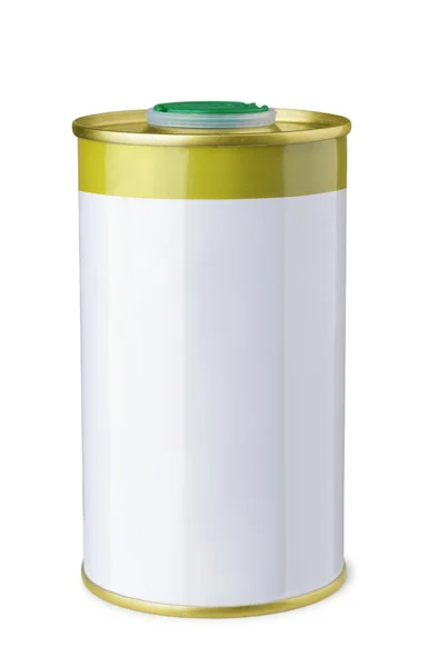 Olive oil tin can — Stock fotografie
