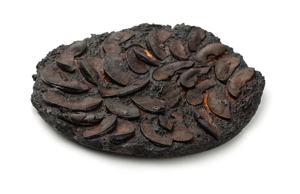 Burnt cake — Zdjęcie stockowe