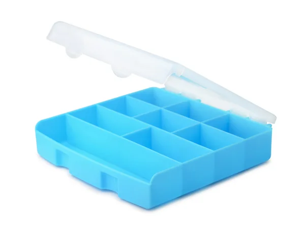 Plastic compartment box — Stockfoto