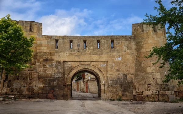 Derbent şehir duvar — Stok fotoğraf