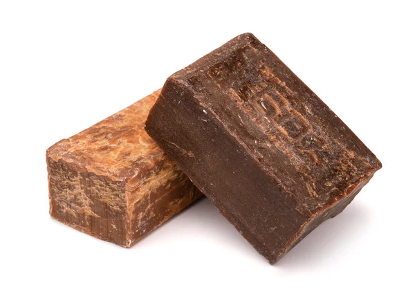 Two bars of old natural soap — Stock Photo, Image