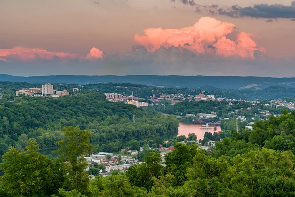 Stad Morgantown in West Virginia — Stockfoto