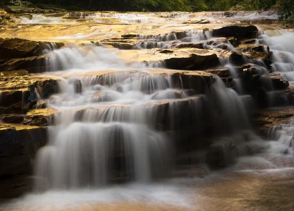 Wodospad na Muddy Creek w pobliżu Albright Wv — Zdjęcie stockowe