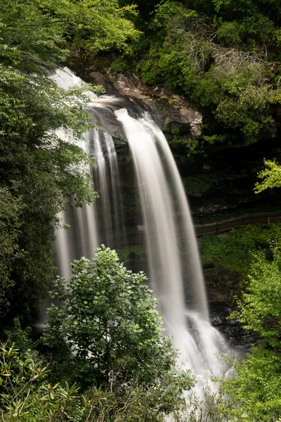 Cascada Dry Falls cerca de Highlands NC — Foto de Stock