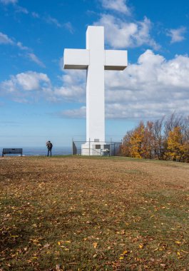 Great Cross of Christ in Jumonville, Uniontown, Pennsylvania yakınlarında