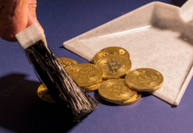 Bitcoin ve siber paraların fiyat düşüşü kavramı