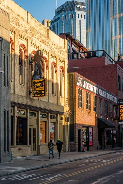 Entrance to Johnny Cash Museum and saloon in Nashville, Tennessee — Stock Photo, Image