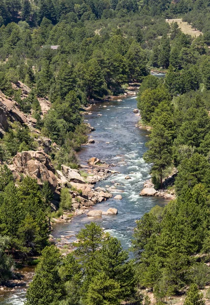 Río Arkansas en Colorado — Foto de Stock