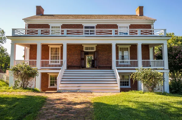 McLean σπίτι στο εθνικό πάρκο για σπίτι Δικαστηρίου appomattox — Φωτογραφία Αρχείου