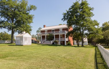 McLean House at Appomattox Court House National Park clipart
