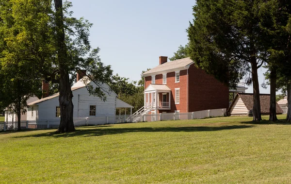 McLean hus på appomattox court house national park — Stockfoto