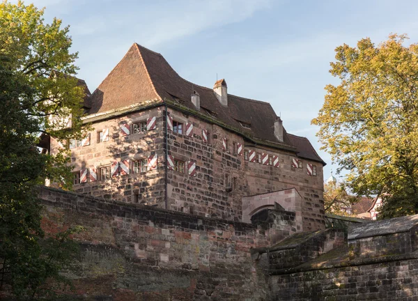 Castillo de Kaiserburg en Nuremberg — Foto de Stock