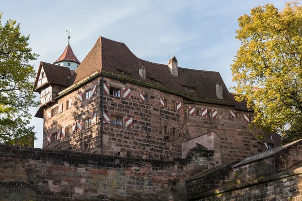 Η κάστρο Kaiserburg στη Νυρεμβέργη — Φωτογραφία Αρχείου