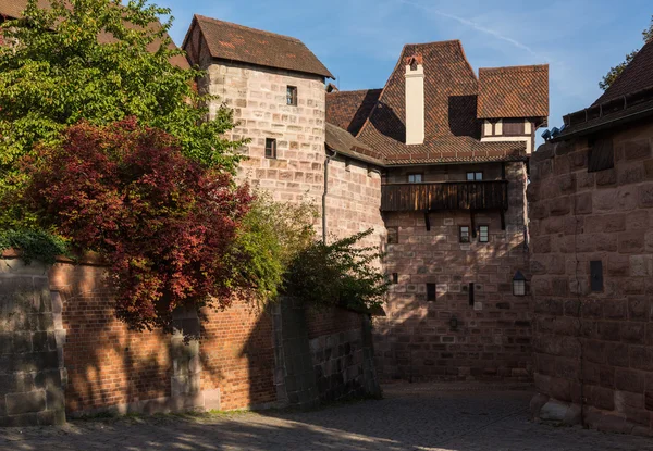 Nürnberg'deki Kaiserburg Kalesi — Stok fotoğraf