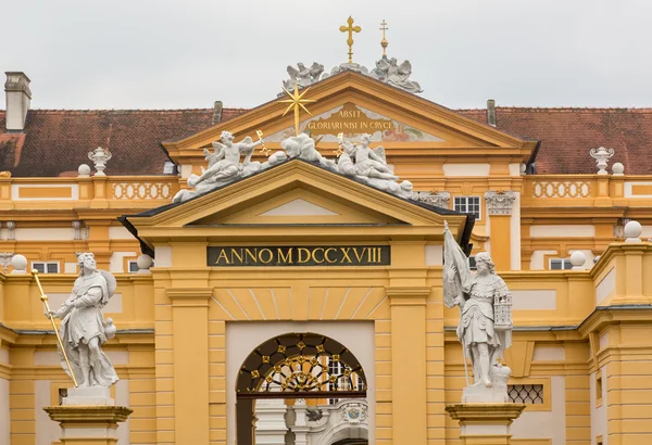 Exterior of Melk Abbey in Austria — Stock Photo, Image