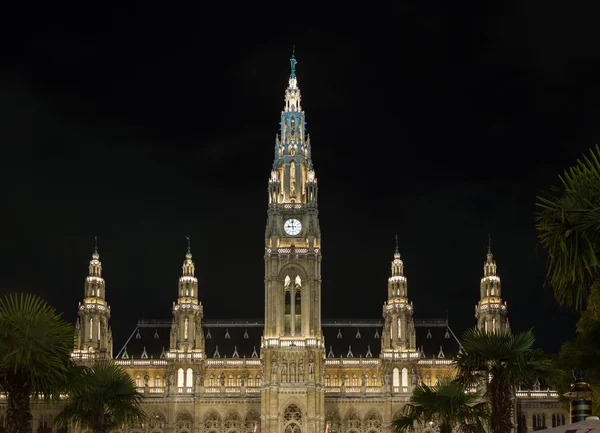 Rathaus in Vienna Austria — Stock Photo, Image