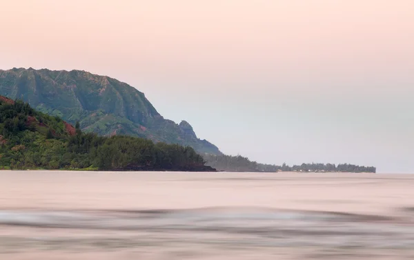 Terreno de Hanalei na ilha de Kauai — Fotografia de Stock