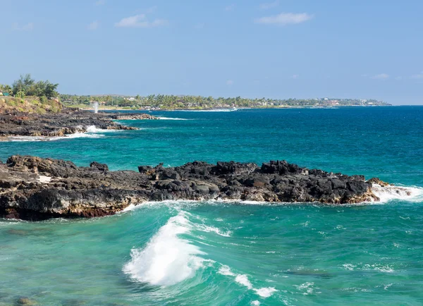 Litoral perto de Koloa em Kauai — Fotografia de Stock