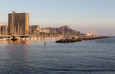 Çerçeve Diamond Head Ala Moana Yatlar liman