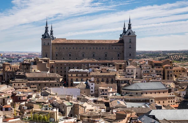 Vista panorâmica da cidade de Toledo na Espanha — Fotografia de Stock