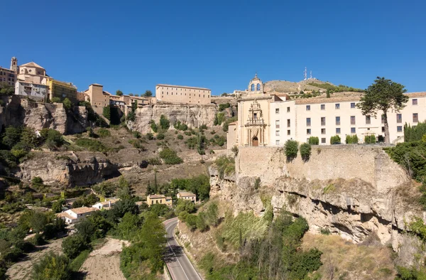 Cuenca v Kastilii La Mancha, Španělsko — Stock fotografie