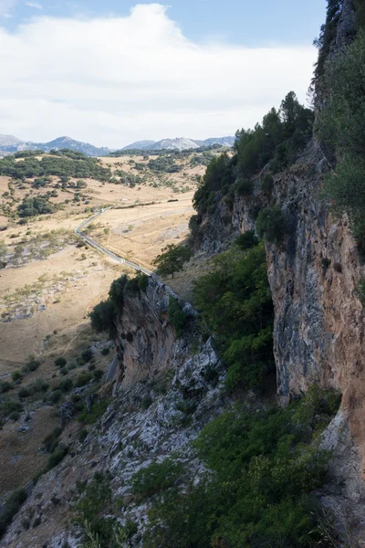 Park narodowy wokół Grazalema w Andaluzji — Zdjęcie stockowe
