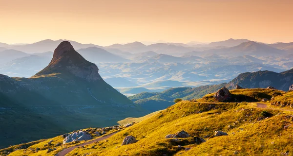 Magical mountain landscape — Stock Photo, Image