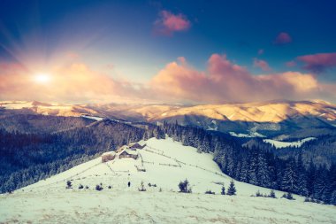 Sihirli Dağ manzarası