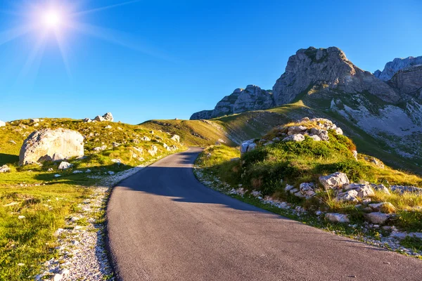 Magico paesaggio montano — Foto Stock