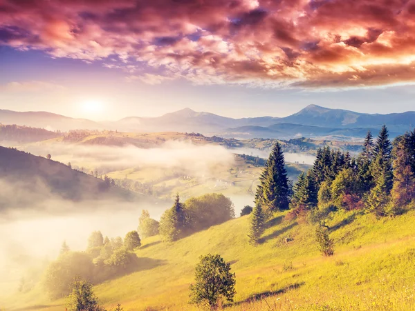 魔法山の風景 — ストック写真