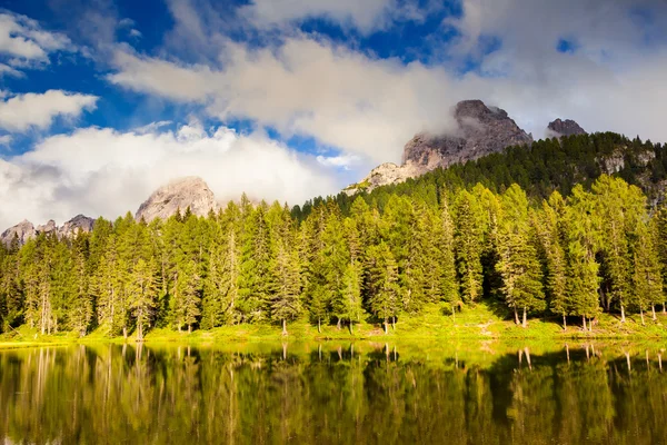 Magic lake in mountain — Stock Photo, Image