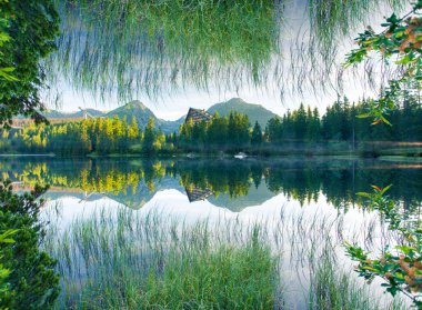 Muhteşem dağ gölü