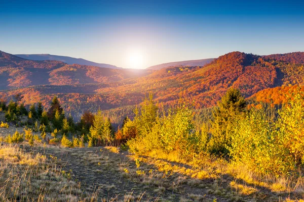 Majestueuze kleurrijk landschap — Stockfoto
