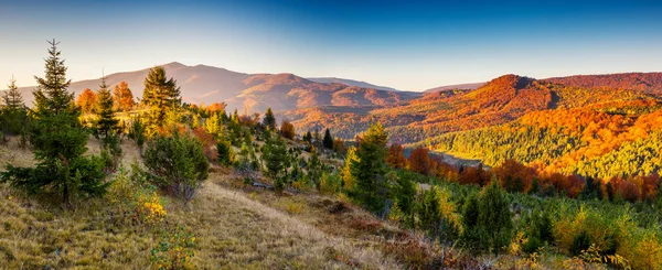 Majestueuze kleurrijk landschap — Stockfoto