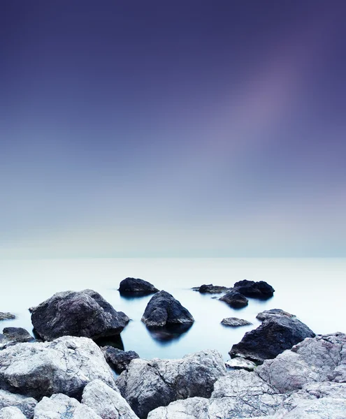 Dunkle Meer vor dem Sturm — Stockfoto