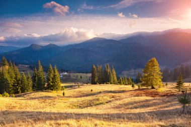 magical mountains landscape