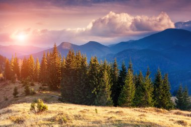 magical mountains landscape