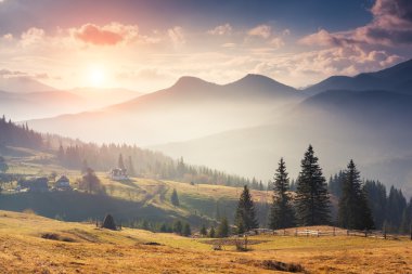 magical mountains landscape