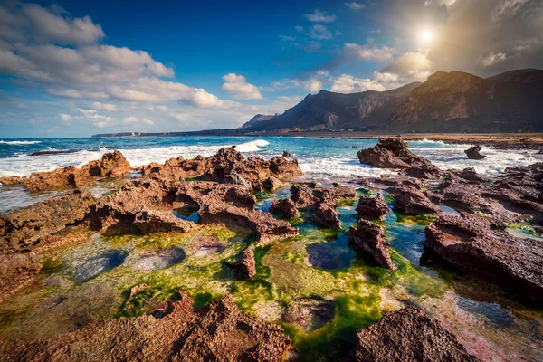 Vview des Naturparks Zingaro. — Stockfoto