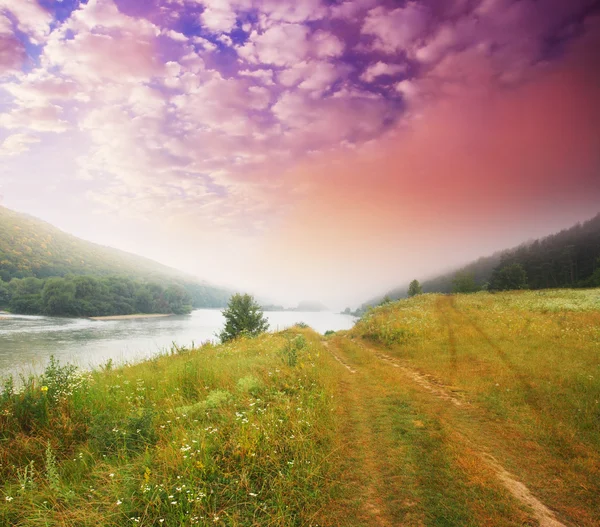 Mooie ochtend landschap — Stockfoto