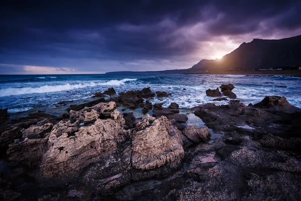 View of the nature reserve Dello Zingaro — Stock Photo, Image