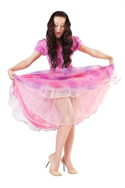 moda kavramı ile uzun boylu modeli.