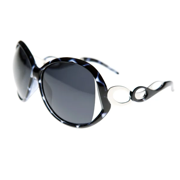 Black sunglasses isolated on a white background. — Stock Photo, Image