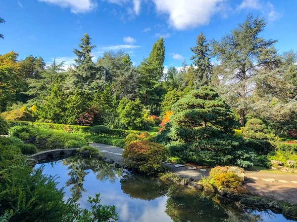 Kubota Garden Jardín Japonés 000 Acres Barrio Rainier Beach Seattle —  Fotos de Stock