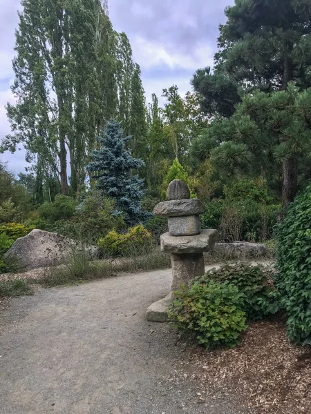 Kubota Garden Jardim Japonês 000 Bairro Rainier Beach Seattle Washington — Fotografia de Stock