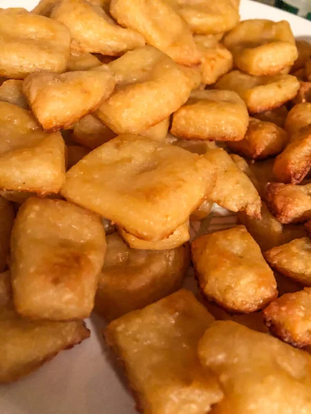 Homemade Cheese Crackers Super Buttery Cheesy Have Great Kick — Stock Photo, Image