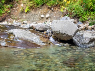 Denny Creek Patikası son derece popüler ve iyi bir nedeni var! Doğal bir su kaydırağı, iki büyük şelale, bir sürü eski orman ve harika manzaralı açık alanlar, ve güzel Alp Gölleri..