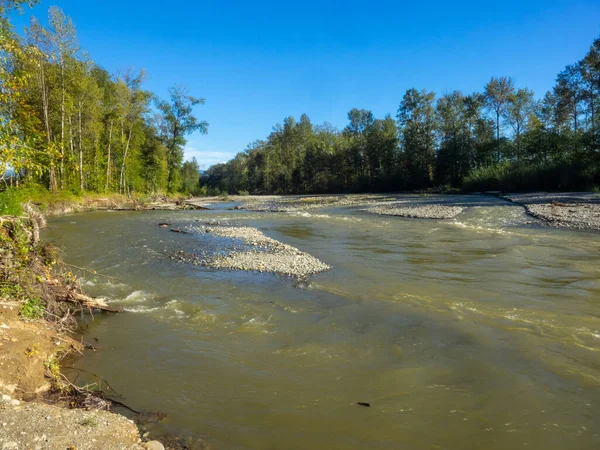 Tolt Macdonald Park Campground 아름다운 Snoqualmie 계곡에 Snoqualmie Tolt Rivers — 스톡 사진