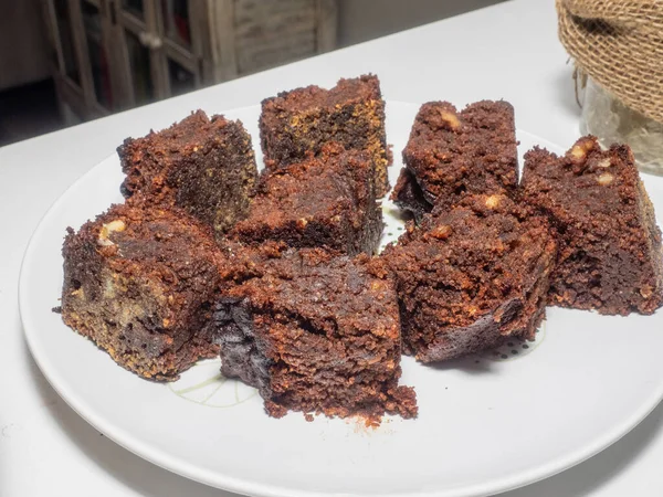 Lebkuchen Bezeichnet Eine Breite Kategorie Von Backwaren Die Typischerweise Mit — Stockfoto