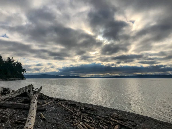 Cama Beach State Park Est Une Zone Loisirs Publique Située — Photo